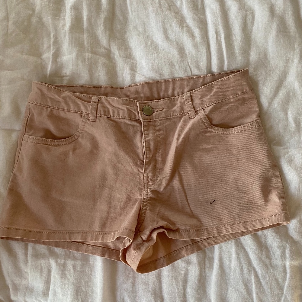 H&M Pink Denim Shorts